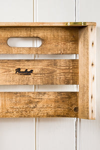 Schlüsselbrett "Wellant 10" aus Holz mit vielen Haken